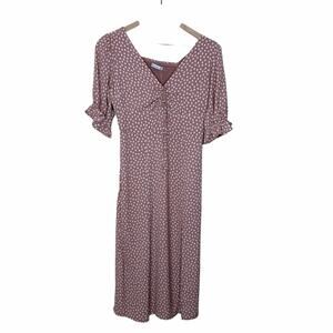 knee length dresses for ladies Aspen Midi Dress - Sage Satin Slip Dress main image 1